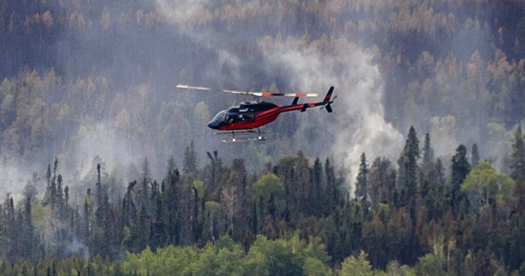 A Blanket of Wildfire Smoke Triggers Air Quality Alerts for