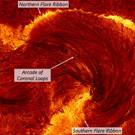 Inouye Solar Telescope Reveals Unmatched Detail in Coronal Flare Loop