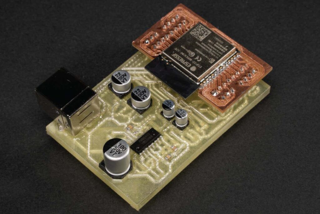 Water Soluble 3D Printed Electronics for Fast Recycling
