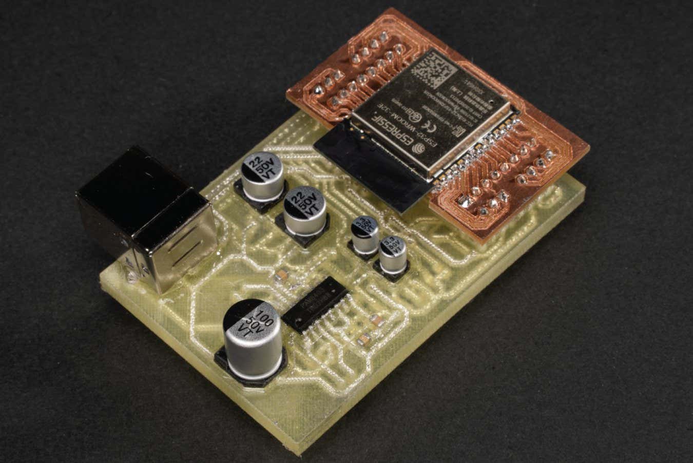 Water Soluble 3D Printed Electronics for Fast Recycling