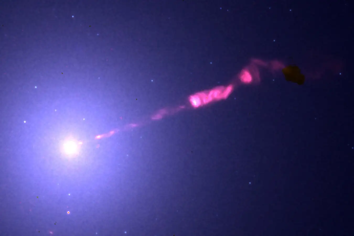 Astronomers Unveil Stunning Image of the M87 Black Hole Jet Astronomers Unveil Stunning Image of the M87 Black Hole Jet