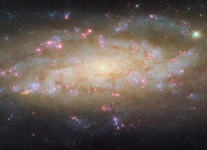 Hubble Captures Image of Active Spiral Galaxy NGC 7456