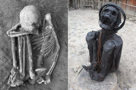 The Earliest Human Mummies A 14000 Year Old Smoking Process