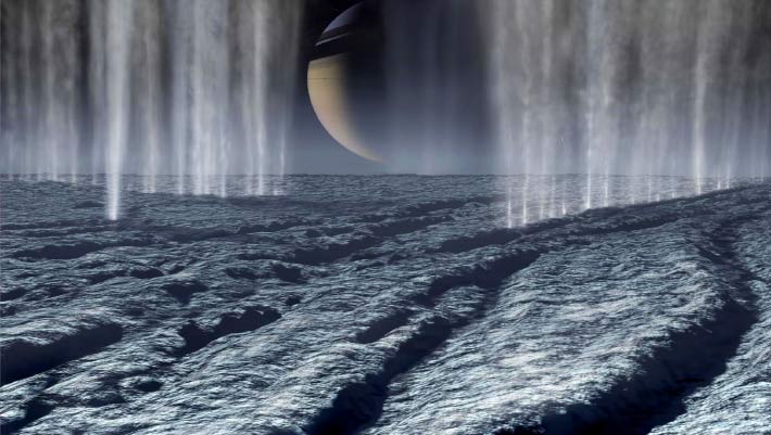 Cassini Discovers Organic Molecules in Newly Released Ice Grains from Enceladus’ Ocean Cassini Discovers Organic Molecules in Newly Released Ice Grains from