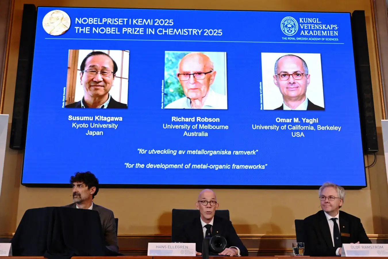 Nobel Prize in Chemistry Honors Breakthroughs in Molecular Architecture