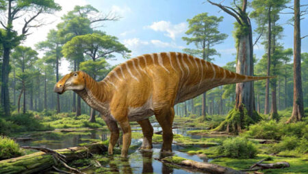 Paleontologists Discover New Species of Flat Headed Herbivorous Dinosaur