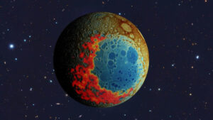 Southern Impact Reveals Magma Ocean in Moons Largest Crater Study