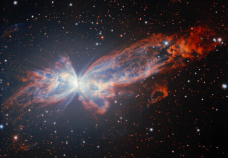 Gemini South Telescope Shines Light on the Butterfly Nebula