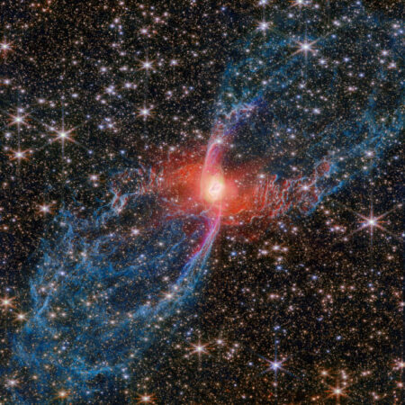 Webb Takes Stunning Images of the Red Spider Nebula. Webb Takes Stunning Images of the Red Spider Nebula
