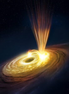 Astronomers Uncover Strange Explosion from the Supermassive Black Hole in