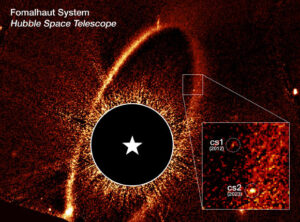 Hubble Observes the Collision of Two Planetesimals near Fomalhaut