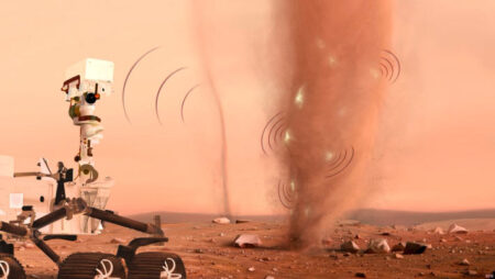 Perseverance Identifies Triboelectric Discharges Between Martian Dust Devils and Storms