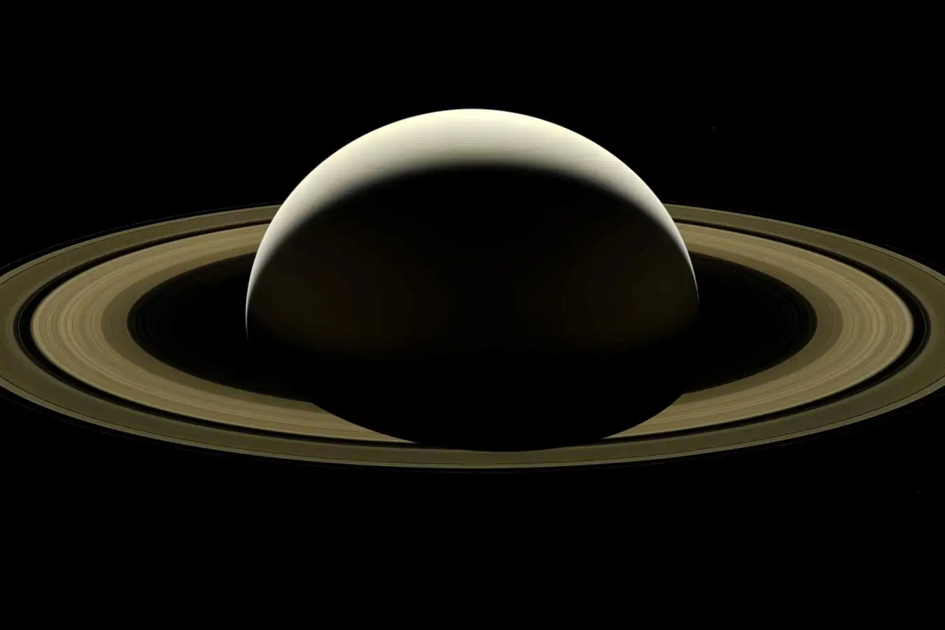 Saturns Rings Create a Massive Dusty Donut Encircling the Planet
