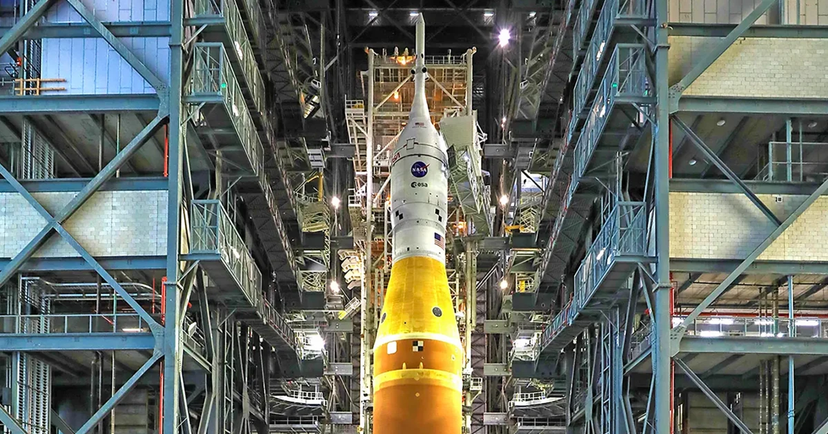 NASA Moves Moon Rocket to Launch Pad for Upcoming Astronaut