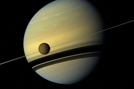 How a Major Collision with Titan Could Have Formed Saturns
