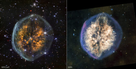 Webbs Infrared Vision Uncovers Planetary Nebula That Looks Like a