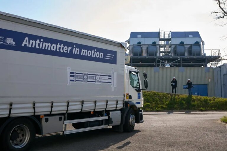 First Ever Land Transportation of Antimatter A Historic Breakthrough