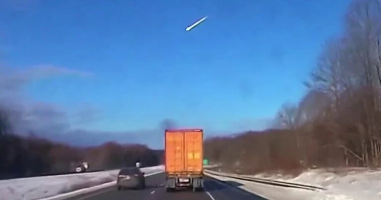 Massive Meteor Strikes Cleveland Shocking Residents with Thunderous Bang