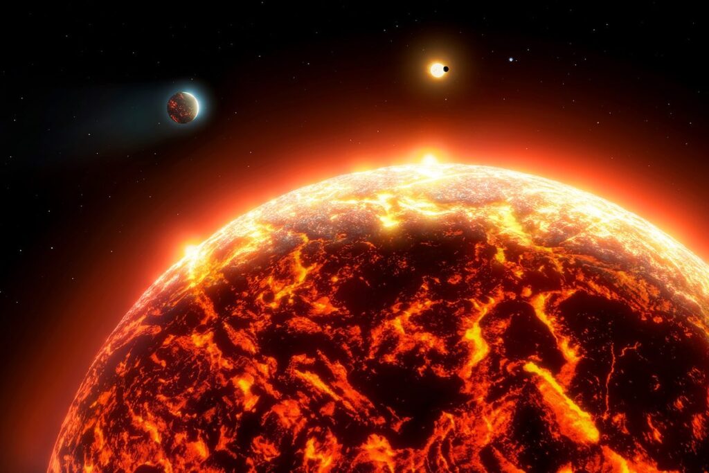 Newly Discovered Alien Magma Planet Shockingly Close to Earth