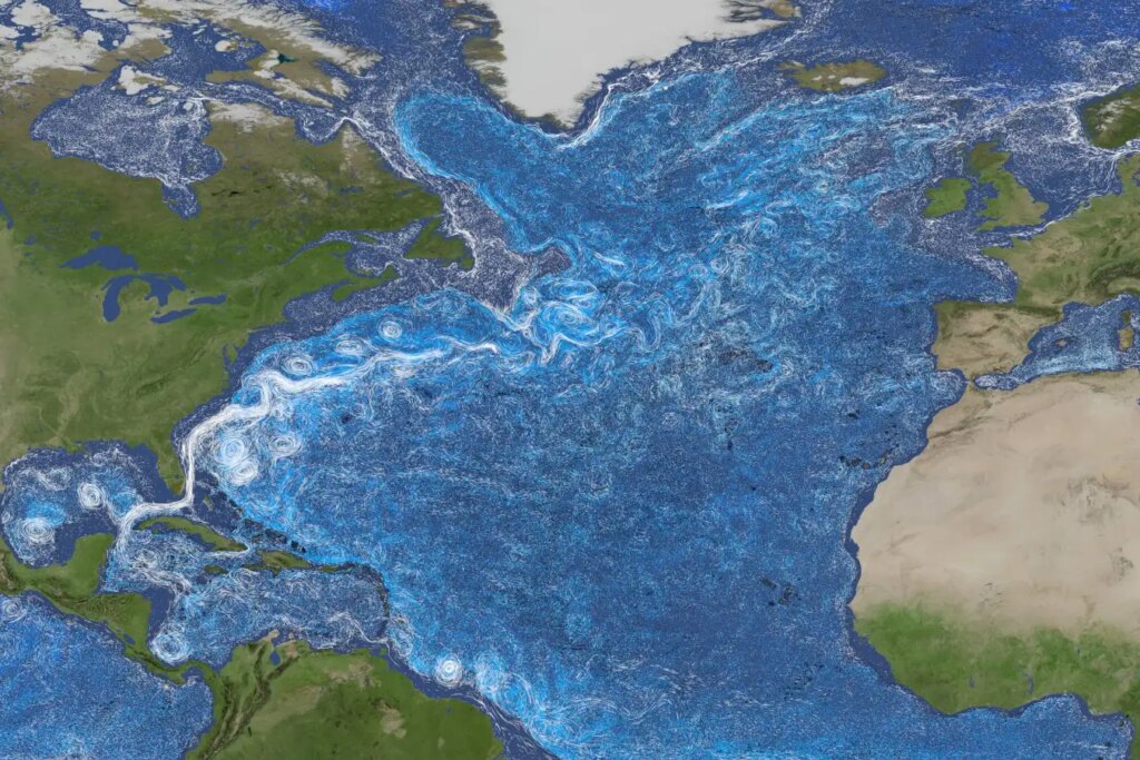 Potential Ocean Current Disruption Indicated by Changes in the Gulf