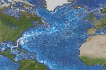 Potential Ocean Current Disruption Indicated by Changes in the Gulf