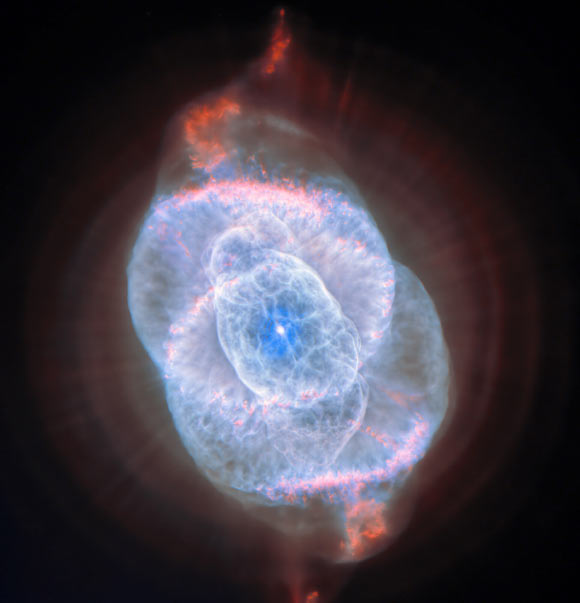 Unveiling Hidden Complexities of the Cat’s Eye Nebula: Insights from Hubble and Euclidean Telescopes Unveiling Hidden Complexities of the Cats Eye Nebula Insights from