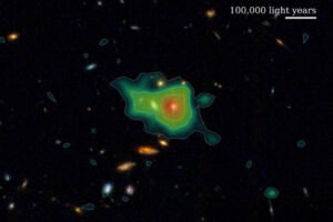 Astronomers Uncover Massive Hydrogen Reservoirs Surrounding Early Galaxies