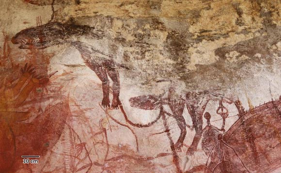 Breakthrough Discovery: Tasmanian Tiger and Devil Paintings Found in Northern Australia Breakthrough Discovery Tasmanian Tiger and Devil Paintings Found in Northern