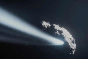 First Ever Discovery Capturing the Change in Comet Rotation Direction