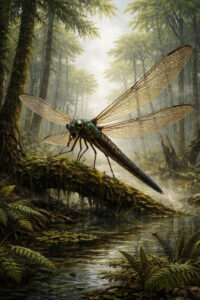 Study Reveals Giant Prehistoric Dragonfly Like Insects Size May Not Be