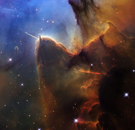 Stunning Hubble 36th Anniversary Image Captures the Trifid Nebula