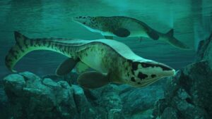 80 Million Years Ago How T rex and Mosasaurs Dominated