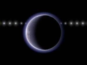Exploring the Thin Atmosphere of Plutos Small Frozen World