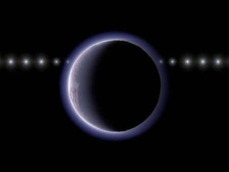 Exploring the Thin Atmosphere of Plutos Small Frozen World