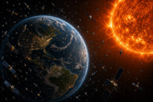 New Study Shows Space Debris Descends Faster as Solar Temperatures