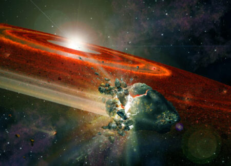 Discovering a Meteorite in Africa Evidence of a Lost Giant