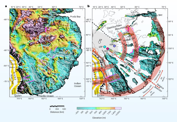 Earth Scientists Uncover Massive Fan-Shaped Structure Hidden Beneath Antarctic Ice Earth Scientists Uncover Massive Fan Shaped Structure Hidden Beneath Antarctic Ice
