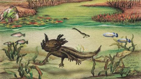 Newly Discovered Axolotl Fossil Unearthed in Mexico Newly Discovered Axolotl Fossil Unearthed in Mexico