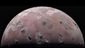 Junos Microwave Vision Unveils Jupiters Volcanic Moon Io A Deep