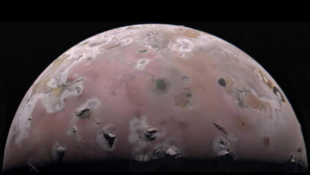 Junos Microwave Vision Unveils Jupiters Volcanic Moon Io A Deep