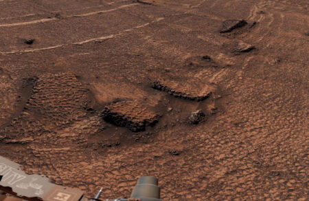 Curiosity Discovers Huge Field of Honeycomb-Shaped Fractures on Mars Curiosity Discovers Huge Field of Honeycomb Shaped Fractures on Mars