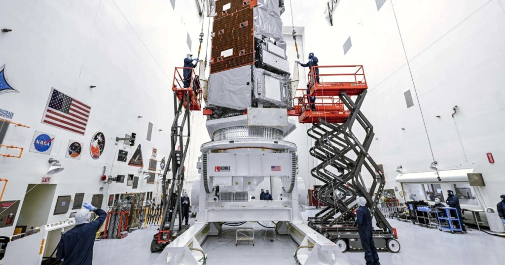 NASA finishes getting ready to launch the next generation space telescope