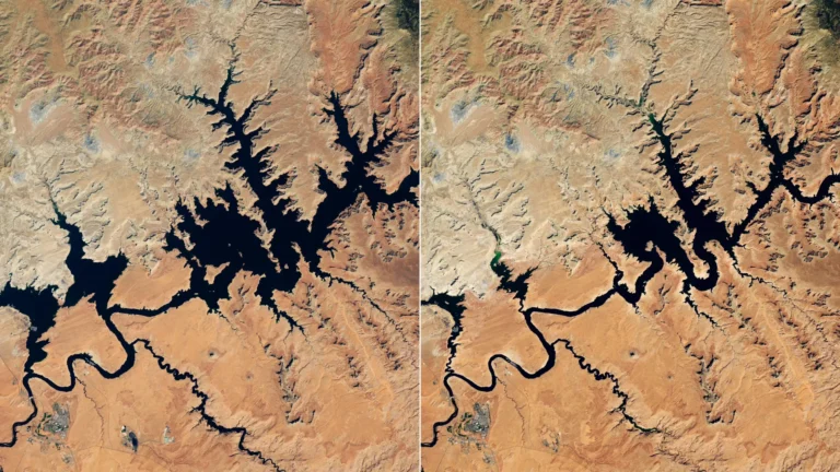 America’s largest reservoir hits historic low levels Americas largest reservoir hits historic low levels
