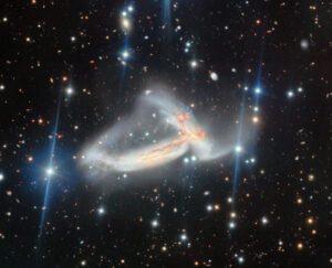 Astounding Image of Merging Spiral Galaxies Captured by Gemini North Telescope Astounding Image of Merging Spiral Galaxies Captured by Gemini North