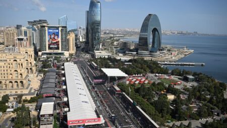 Azerbaijan F1 A Nearly Tied Race