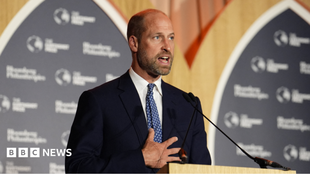 Earthshot Prize: Prince William warns world needs to tackle climate change faster Earthshot Prize Prince William warns world needs to tackle climate