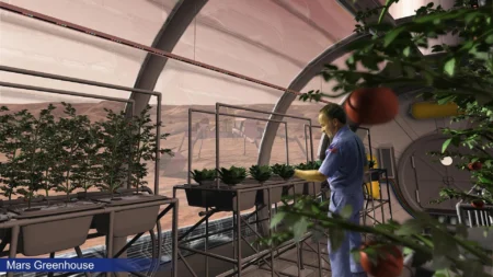 Fungi Secret Growing Food Mars