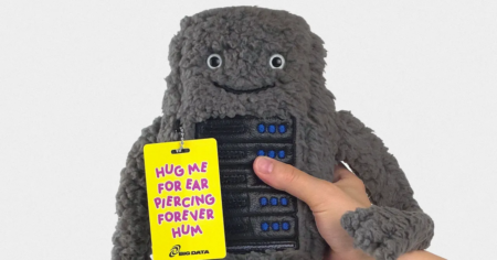 Get data center plush toy and hear its piercing screams