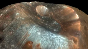 Giant crater reveals origin of Mars’ moon Giant crater reveals origin of Mars moon