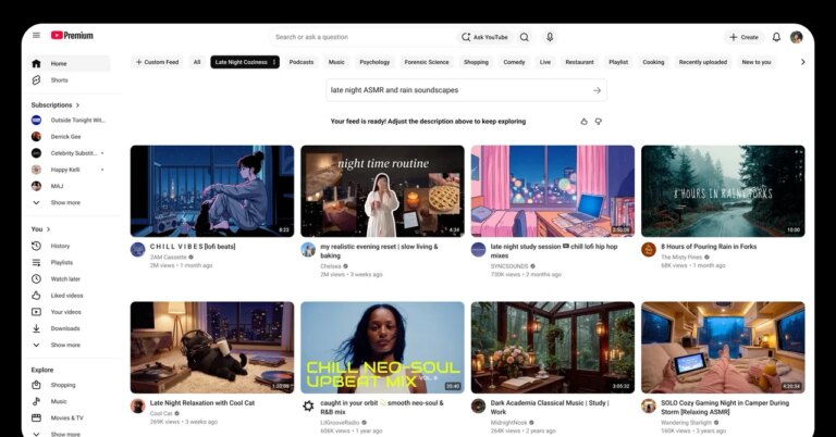 Increase Your Control Over YouTubes Algorithm with Custom Feed